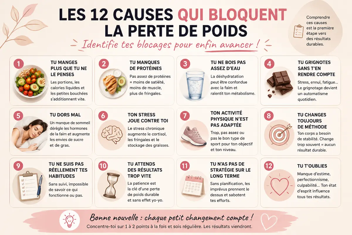Habitudes durables pour perdre du poids sans regime extreme