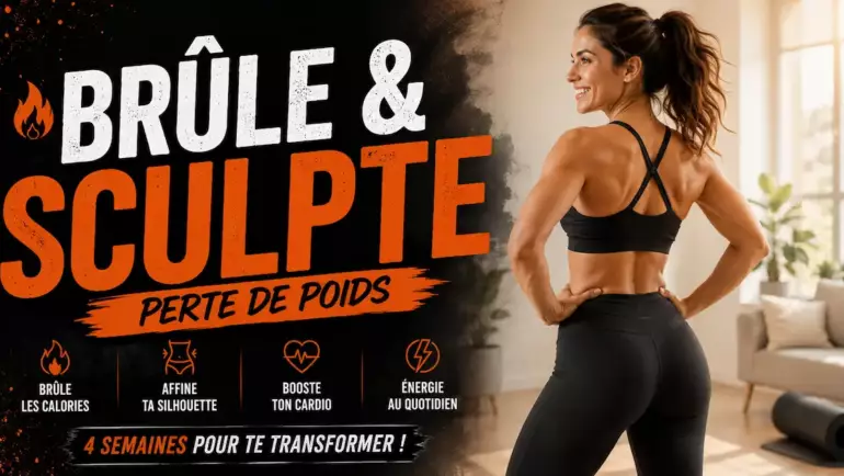 Brûle & Sculpte : le programme perte de poids en 4 semaines (avec Léa)
